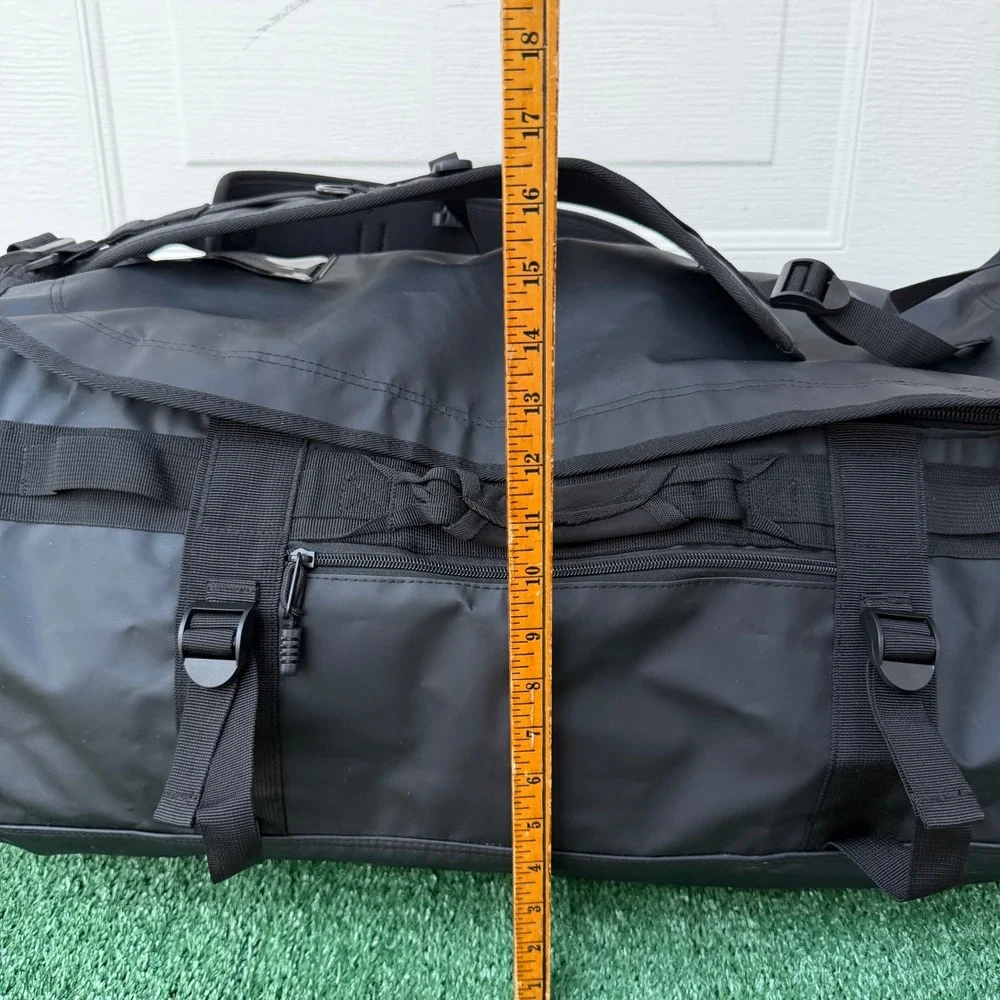 MIER 10110033-9007 Large Black 90L Waterproof Convertible Duffle Bag Backpack‎